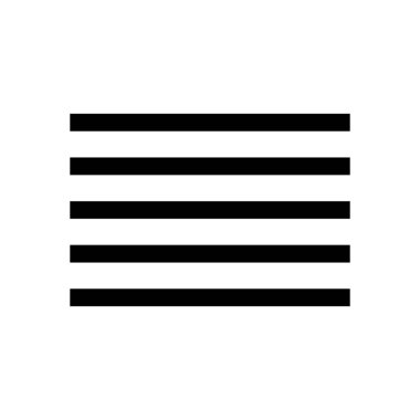 Paragraf biçimi mini çizgi, simgesi