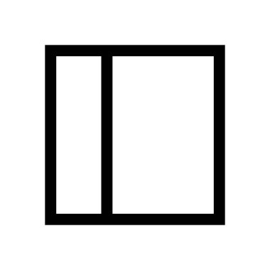 Düzen okumak mini çizgi, simgesi