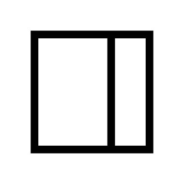 Düzen okumak mini çizgi, simgesi