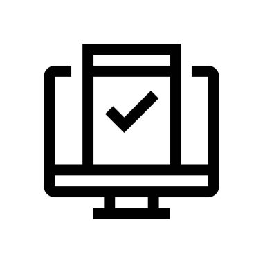 Bilgisayar mini çizgi, simgesi