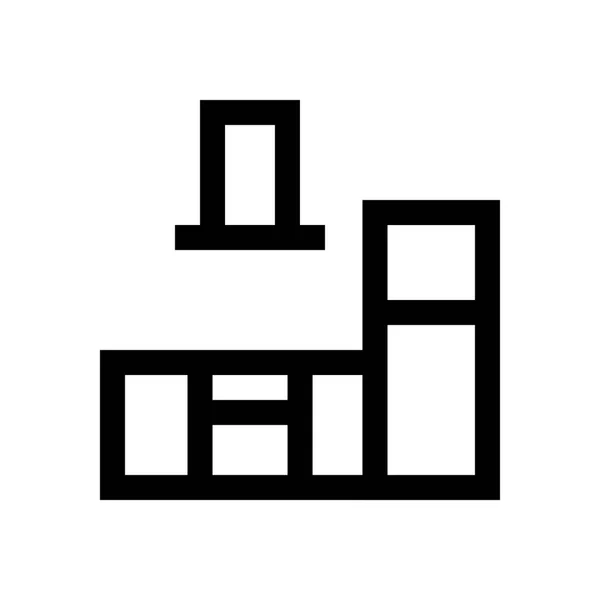 Building mini line, icon Stock Vector Image by ©Howcolour #145522999