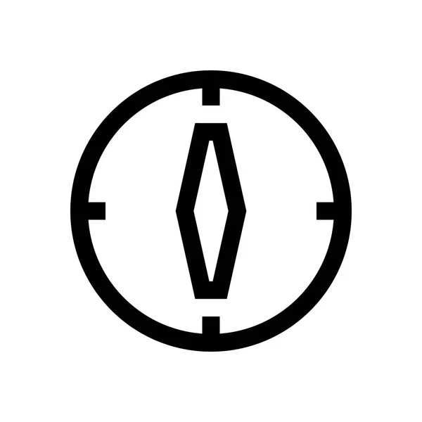Compasses mini linha, ícone —  Vetores de Stock