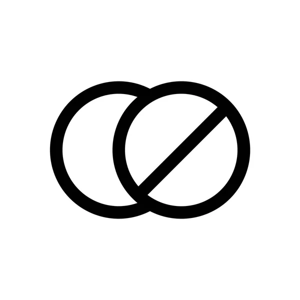 Minizeile, Symbol — Stockvektor