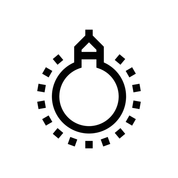 Mini ligne légère, icône — Image vectorielle