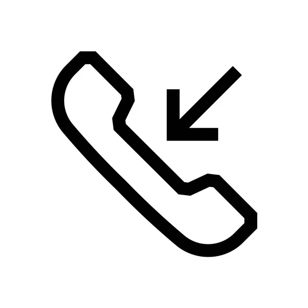 Phone mini line, icon — Stock Vector