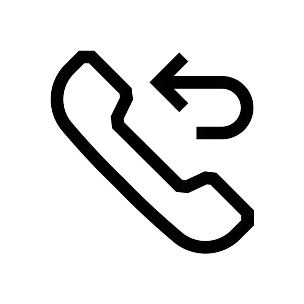 Mini-Telefonleitung, Symbol — Stockvektor