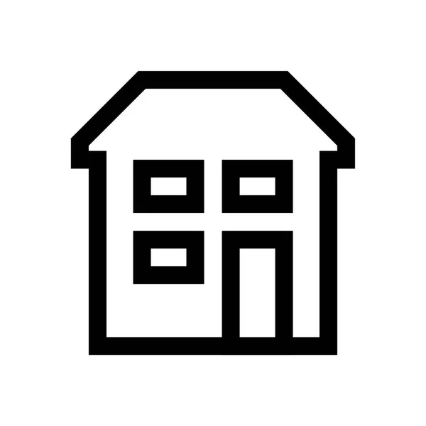 Building mini line, icon Stock Vector Image by ©Howcolour #145522983