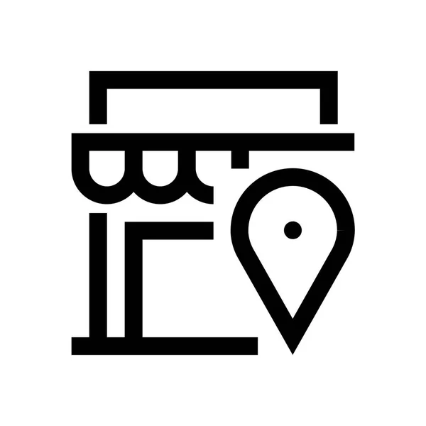 Location mini line, icon Stock Vector Image by ©Howcolour #145521017