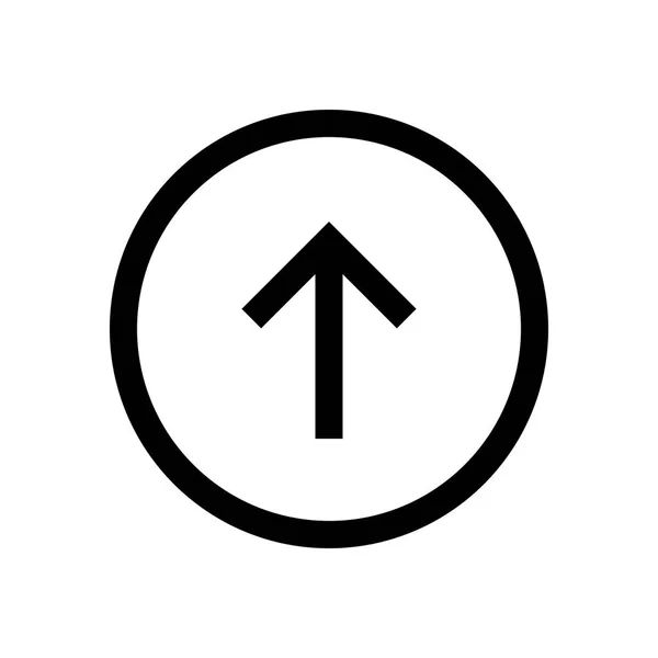 Pfeil Mini-Linie, Symbol — Stockvektor