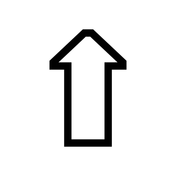 Pilen mini linjen, ikon — Stock vektor