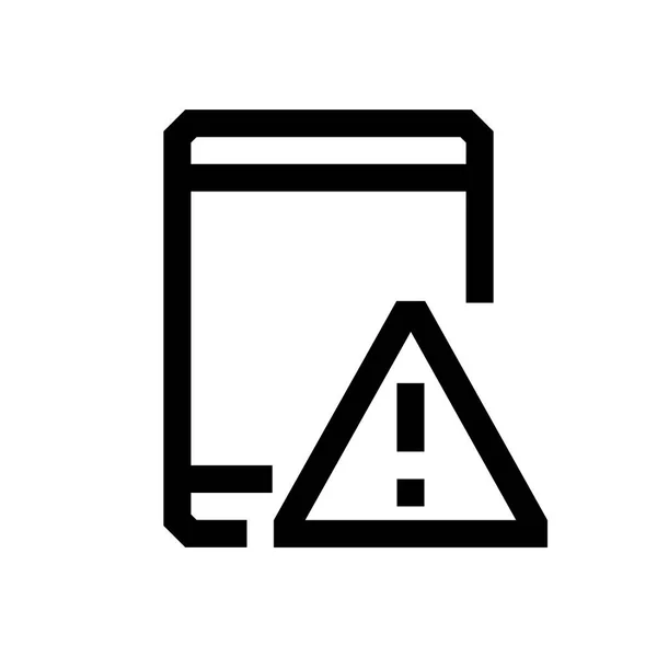 Tablet Mini Line, Symbol — Stockvektor