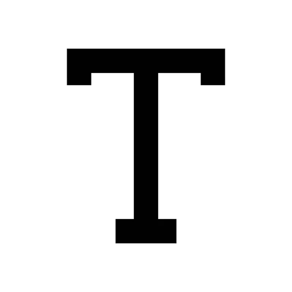 Textový formát mini line, ikona — Stockový vektor
