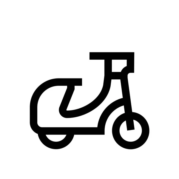 Tipo de transporte mini línea, icono — Archivo Imágenes Vectoriales