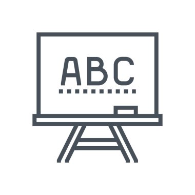 Tebeşir tahtası simgesi