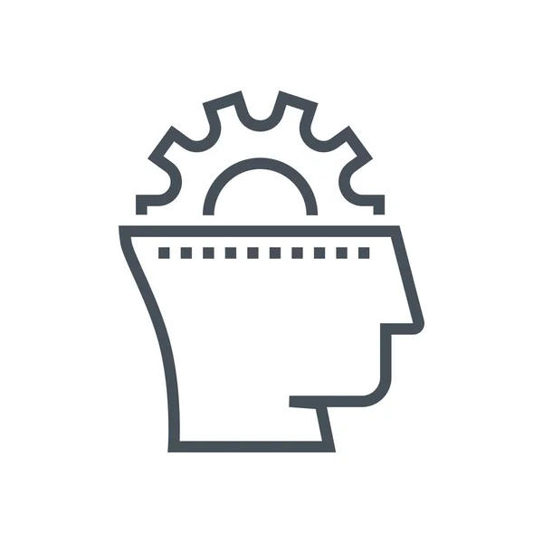 Brain storming icon — Stock Vector