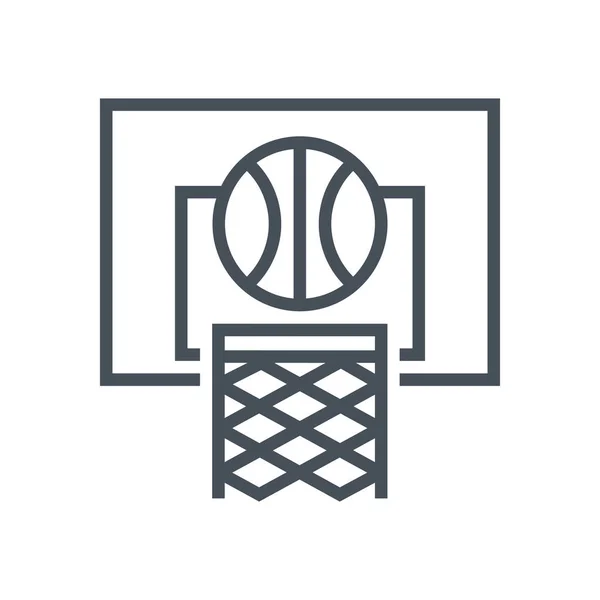 Basketball-Ikone — Stockvektor