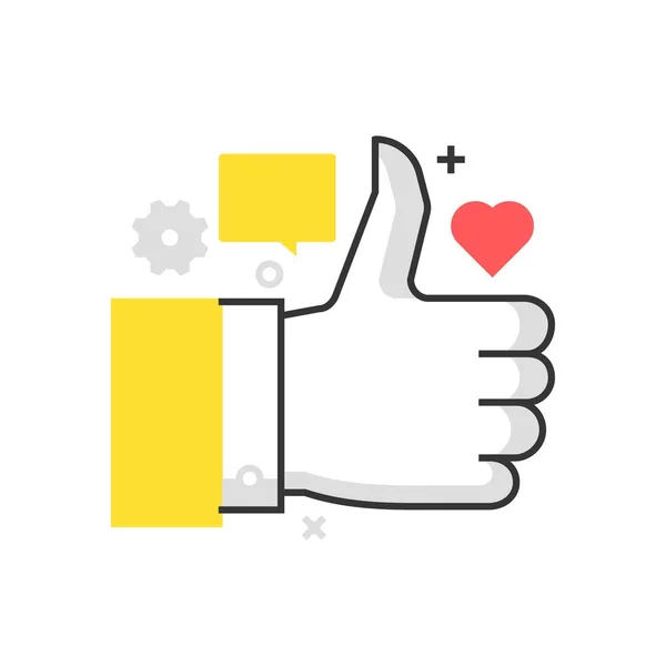 Color box icon, social campaign illustration, icon — Stock Vector