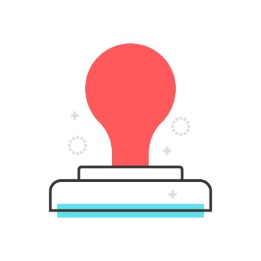 Renk kutusunu damga simgesi