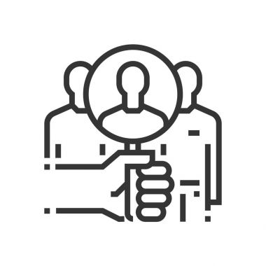 Müşteri bulma simgesi