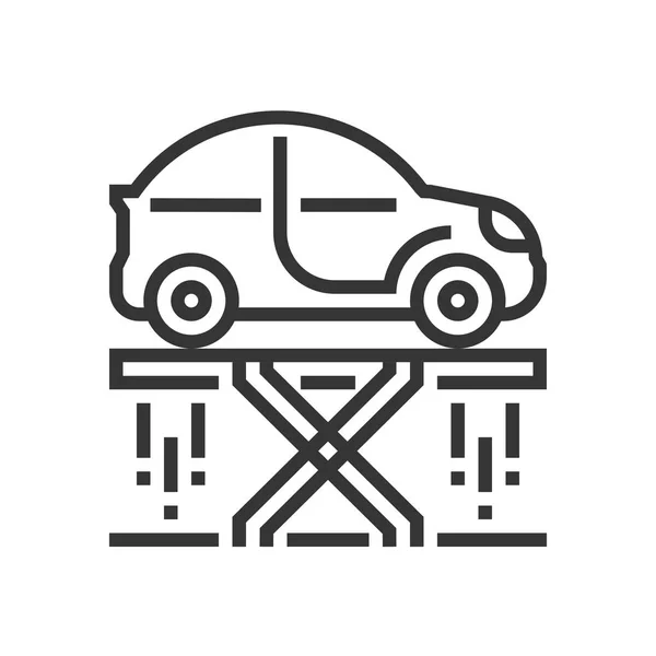 Εικονίδιο κλέφτης αυτοκινήτων — Διανυσματικό Αρχείο