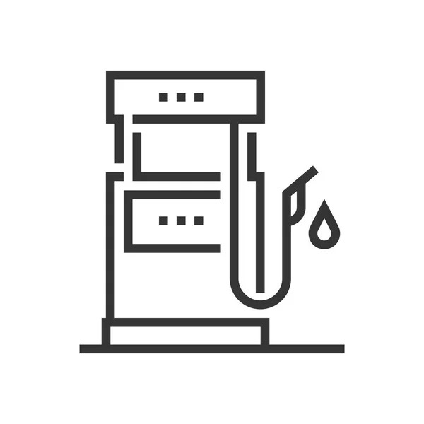 Icono de gasolinera — Vector de stock