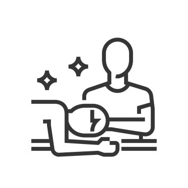 Vücut masajı simgesi