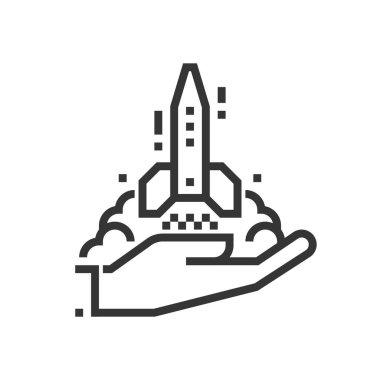 Başlangıç simgesi, kare simgeleri parçası