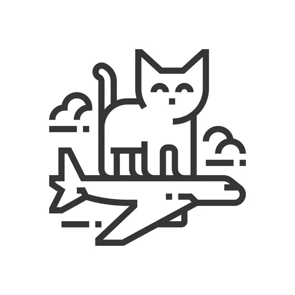 Přepravující zvířata ikonu — Stockový vektor