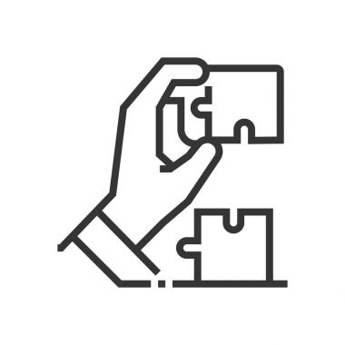 Kalıcı işe alım simgesi