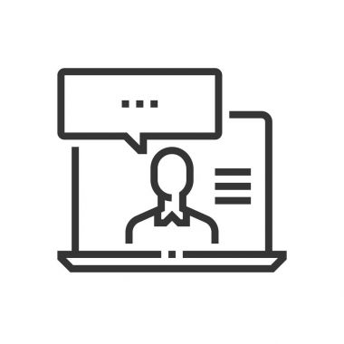 Online danışmanlık simgesi