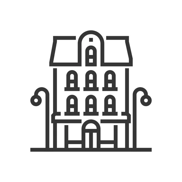 Apartament ikona, symbol — Wektor stockowy