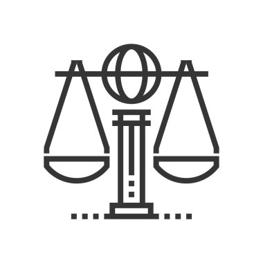 Küresel hukuk simgesi