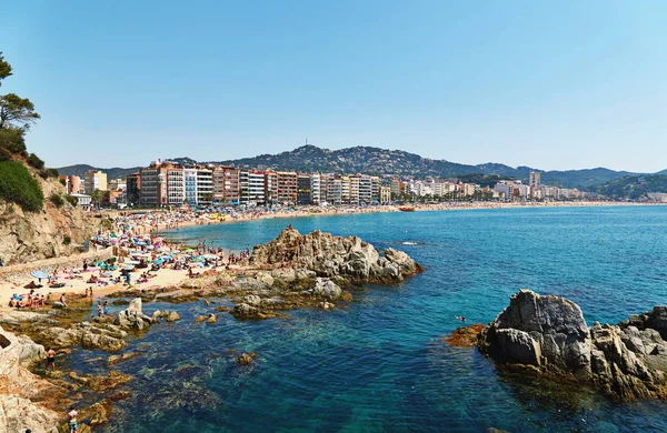 Bir Lloret de Mar bilinen İspanyol Resort Beach