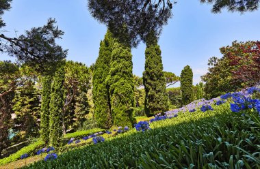 İspanya Akdeniz kıyısında park