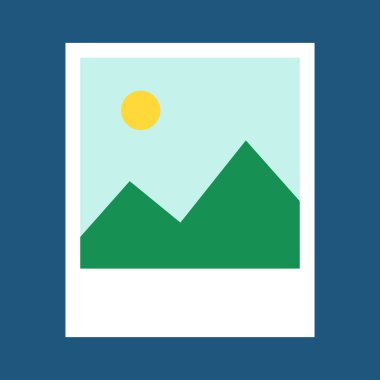 Düz simgesi fotoğraf