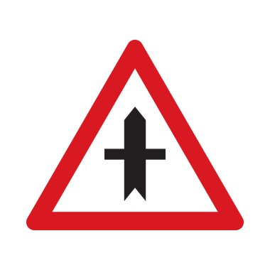 Küçük bir yol ile kavşak