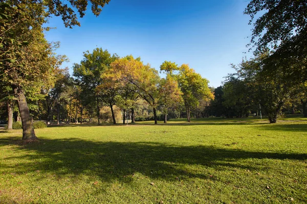 Autunno nel parco Topcider — Foto Stock