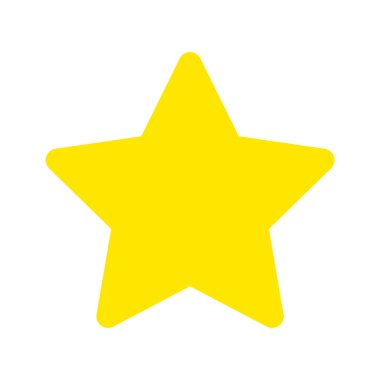 düz simgesi yıldız