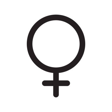 Kadın simgesi. İşareti simgesi.