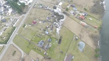 Uçuş bitti küçük kasaba