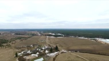 Uçuş peyzaj üzerinde