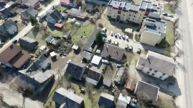 Uçuş bitti küçük kasaba