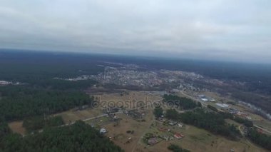 Orman ve şehirde mesafe uçuş 