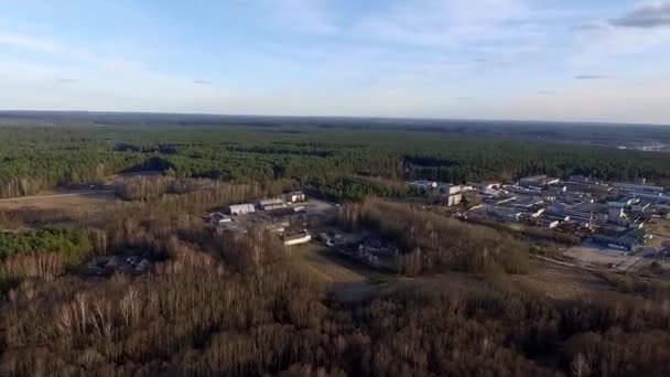 Panorama sobre el paisaje con rotación — Vídeos de Stock