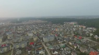 Uçuş bitti küçük kasaba