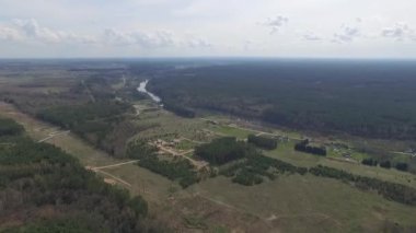 Ülke içinde havadan görünümü
