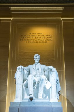 Lincoln Memorial at the National Mall, Washington D.C..