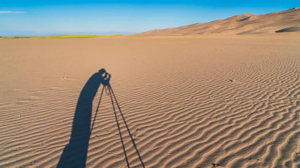 Gran Parque Nacional Dunas Arena Día Soleado Colorado —  Fotos de Stock