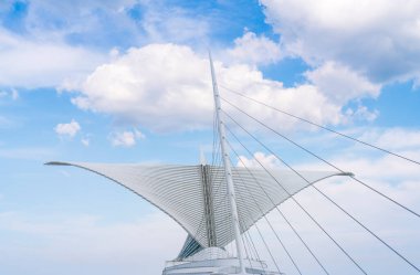 Milwaukee Sanat Müzesi, Milwaukee, Wi, USA, 8-9-17: Milwaukee Sanat Müzesi.