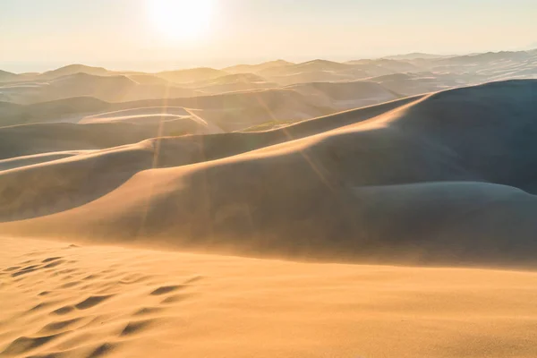 Great Sand Dune National Park Sunset Colorado Usa — стоковое фото